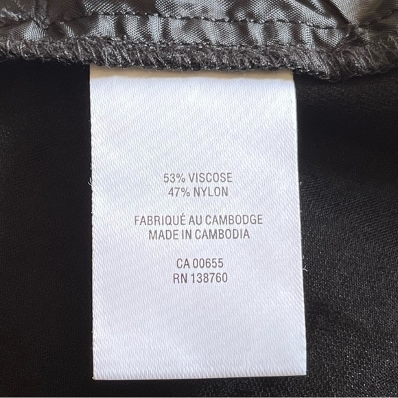 Reitmans Signature Black Tie Belt Wide Leg Pants Size 22 - Picture 8 of 10